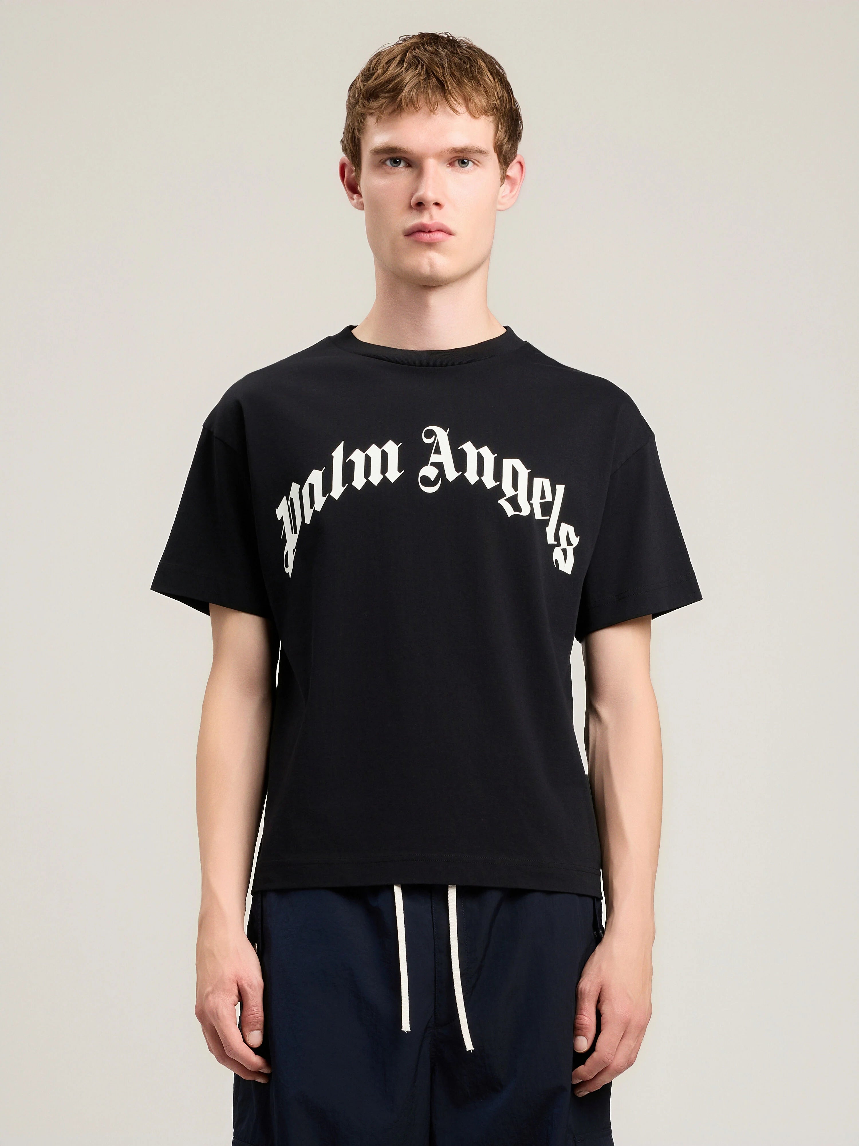 Curved Logo T-Shirt